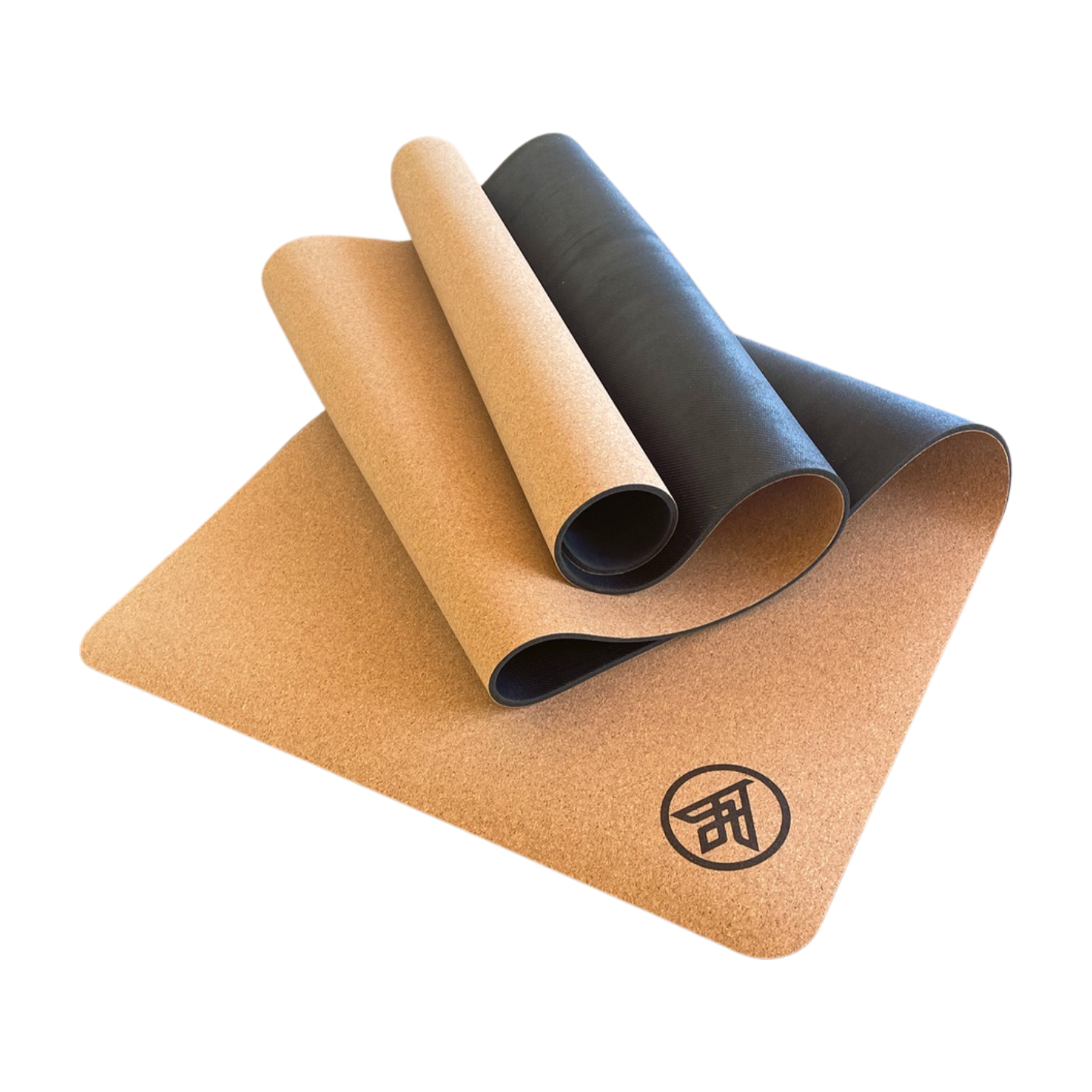 Flux Cork Yoga Mat - Made with FSC™ Certified Cork & Rubber by Asivana Yoga