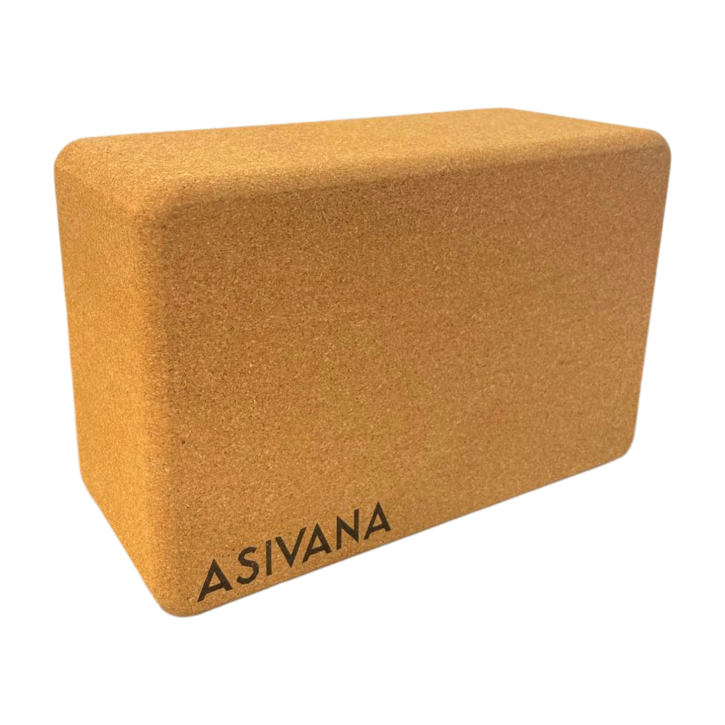 EcoBlock Cork Yoga Block - Made with FSC™ Certified Cork by Asivana Yoga