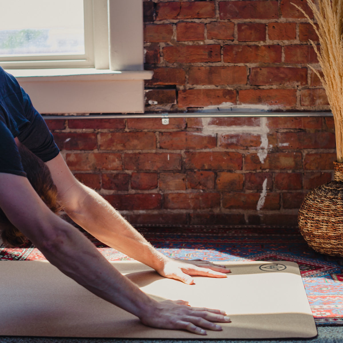 Flux Cork Yoga Mat - Made with FSC™ Certified Cork & Rubber